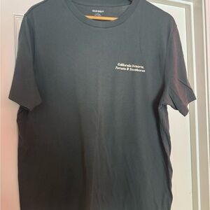 Old Navy Green Men's T-Shirt-MENS LARGE